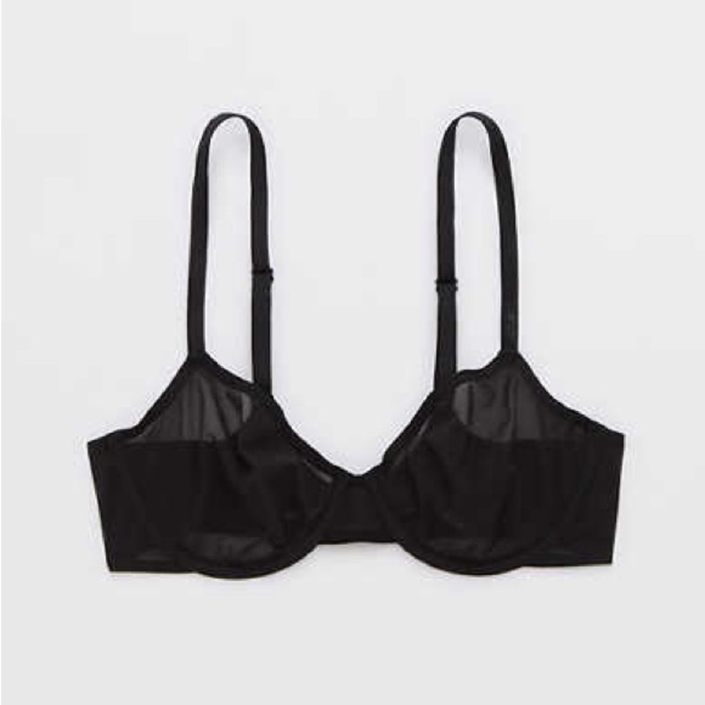 NWT Aerie Smoothez Mesh Unlined Bra